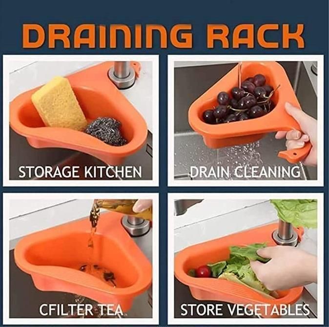 Plastic Kitchen Sink Organizer Corner Dish - Buy 1 Get 1