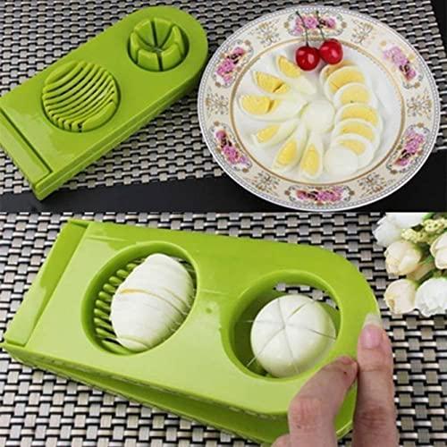 Multi Purpose 2 in1 Boiled Egg Cutter  (1Pcs)