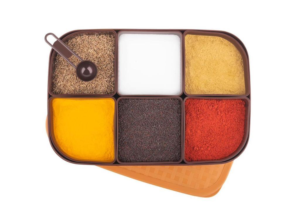 6 In 1 Stylish Multipurpose Dry Fruit Box, Candy Box, Achar Box, Traditional Box