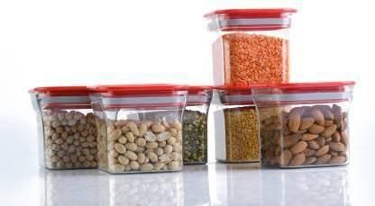 Kitchen Storage Solutions: Air Tight Containers Storage Jar - Set of 6
