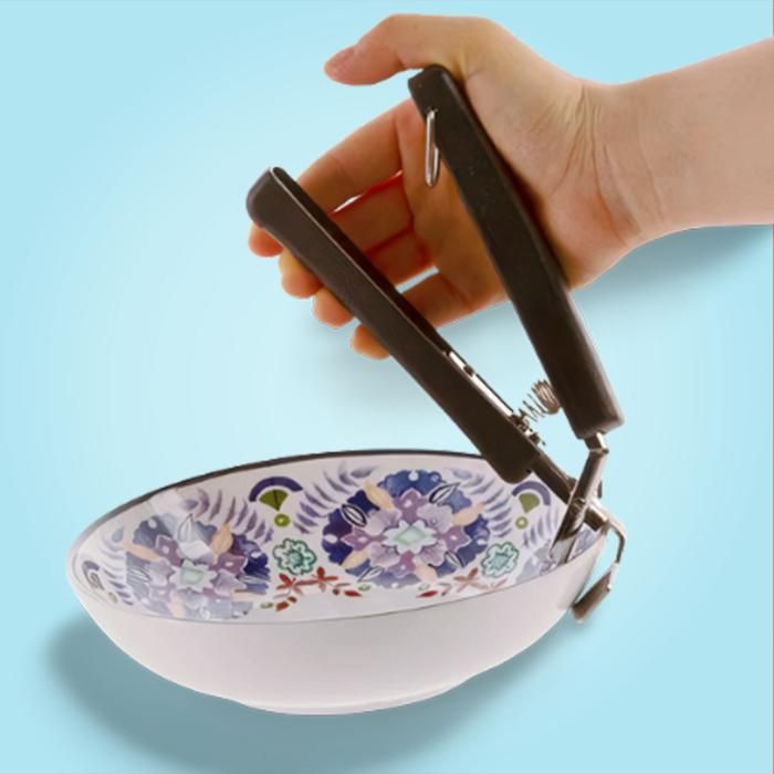 Multipurpose Bowl Plate Hot Pot Utensils Safe Handling Gripper,Handle Tongs for Kitchen
