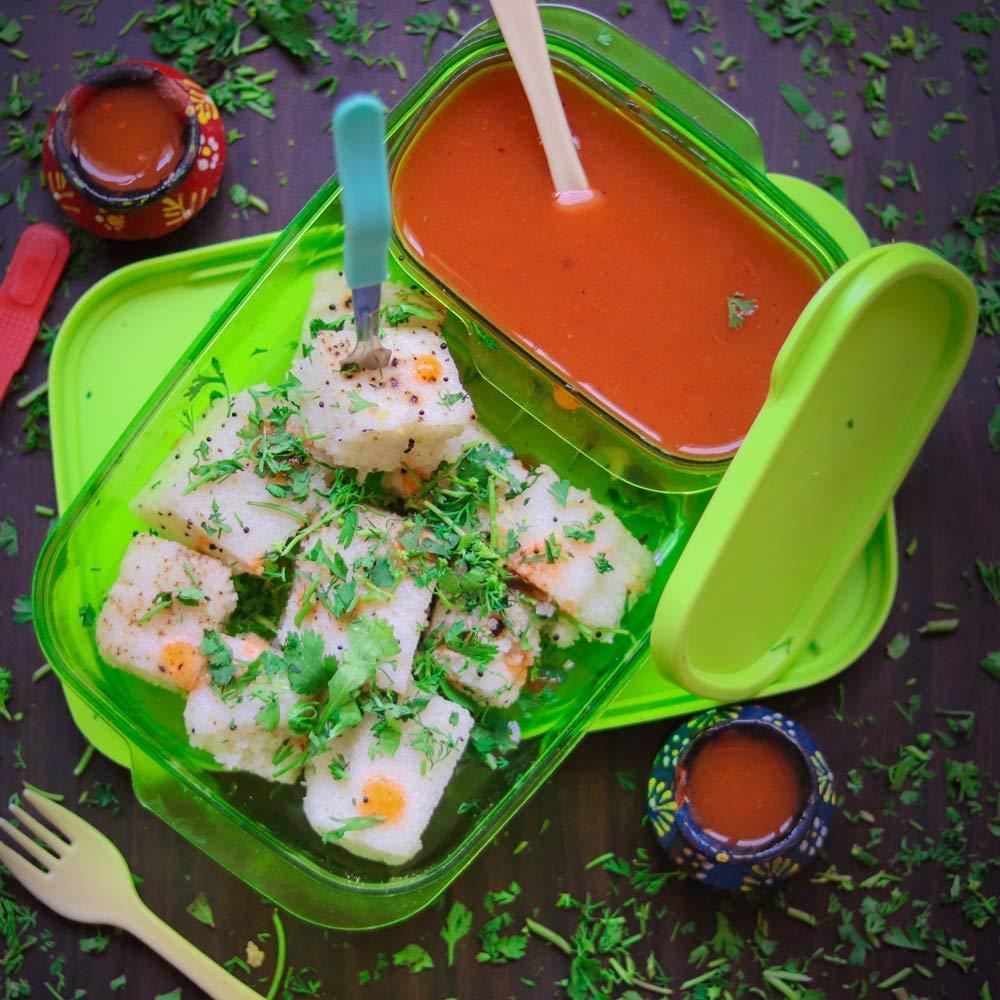 Unbreakable Divine Plastic BPA-Free Storage Lunch Box Set