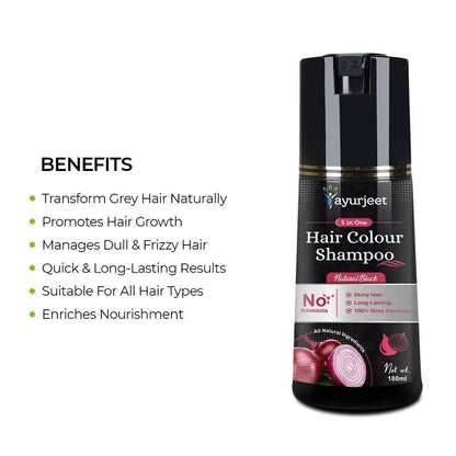 Hair Color Shampoo (180ml) Pack of 1