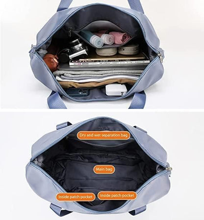 Foldable Polyester Travel Duffel Bag (Pack of 1)