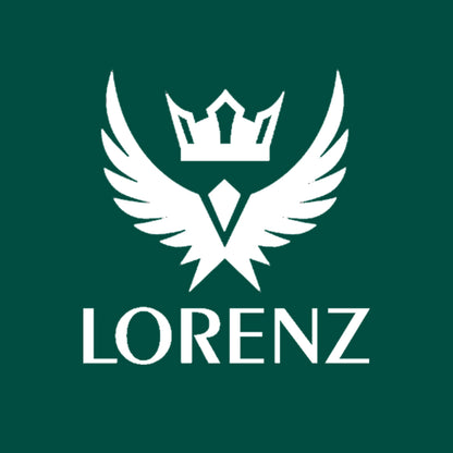 Lorenz Black Textured Men's Genuine Leather RFID Blocking Large Capacity Wallet