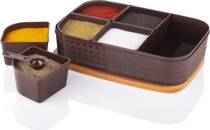 6 In 1 Stylish Multipurpose Dry Fruit Box, Candy Box, Achar Box, Traditional Box