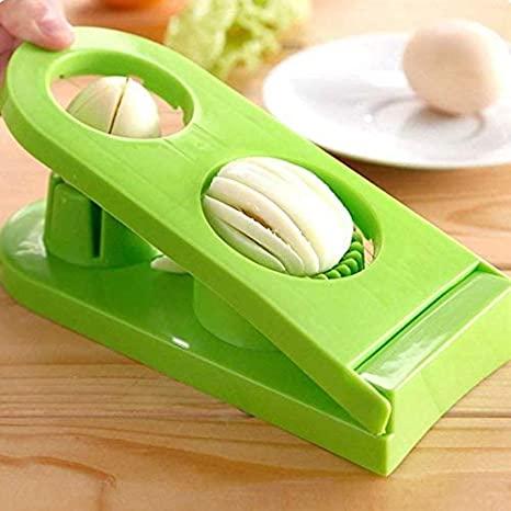 Multi Purpose 2 in1 Boiled Egg Cutter  (1Pcs)