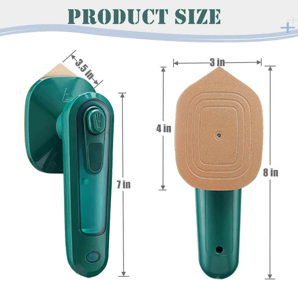 Portable Garment Steamer - Handheld Steam Iron for Travel and Home