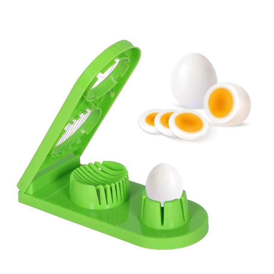 Multi Purpose 2 in1 Boiled Egg Cutter  (1Pcs)