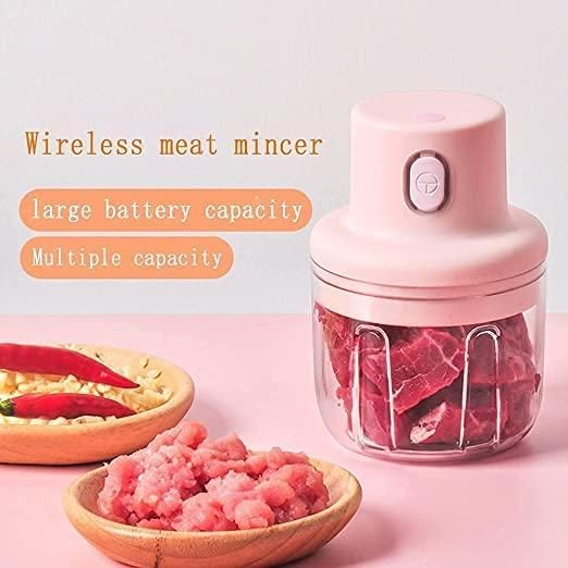 Electric Mini Garlic Grinder Chopper Vegetable