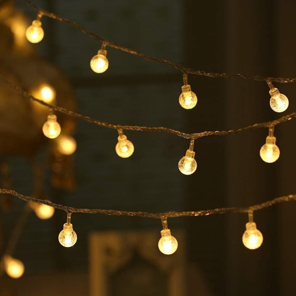 14 LED Crystal Balls String Lights for Home Decoration (Warm White)