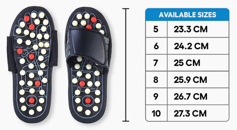 Acupressure Foot Relaxer Massager Slipper With 3 Pair Socks
